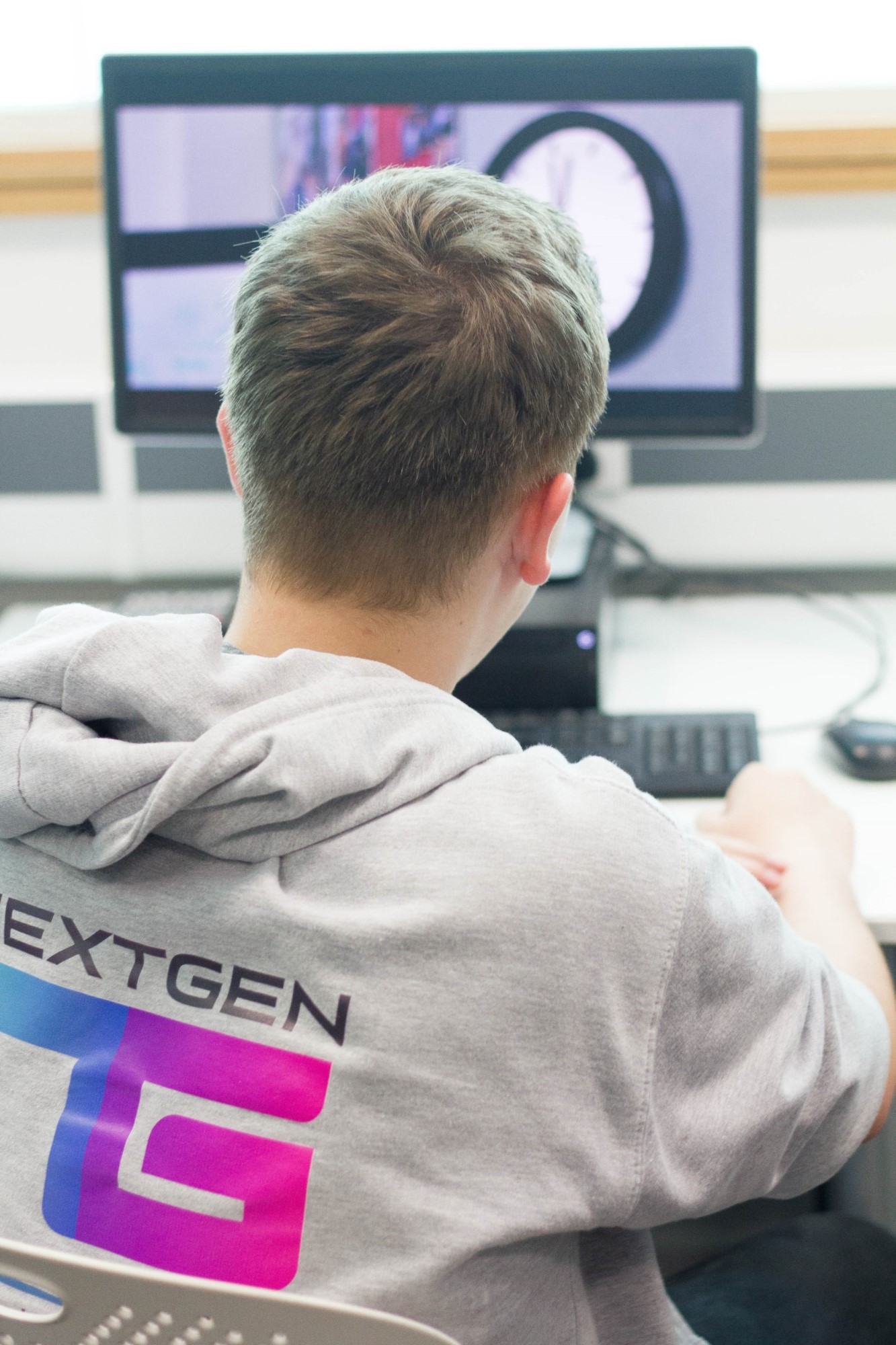 NextGen Skills Academy student