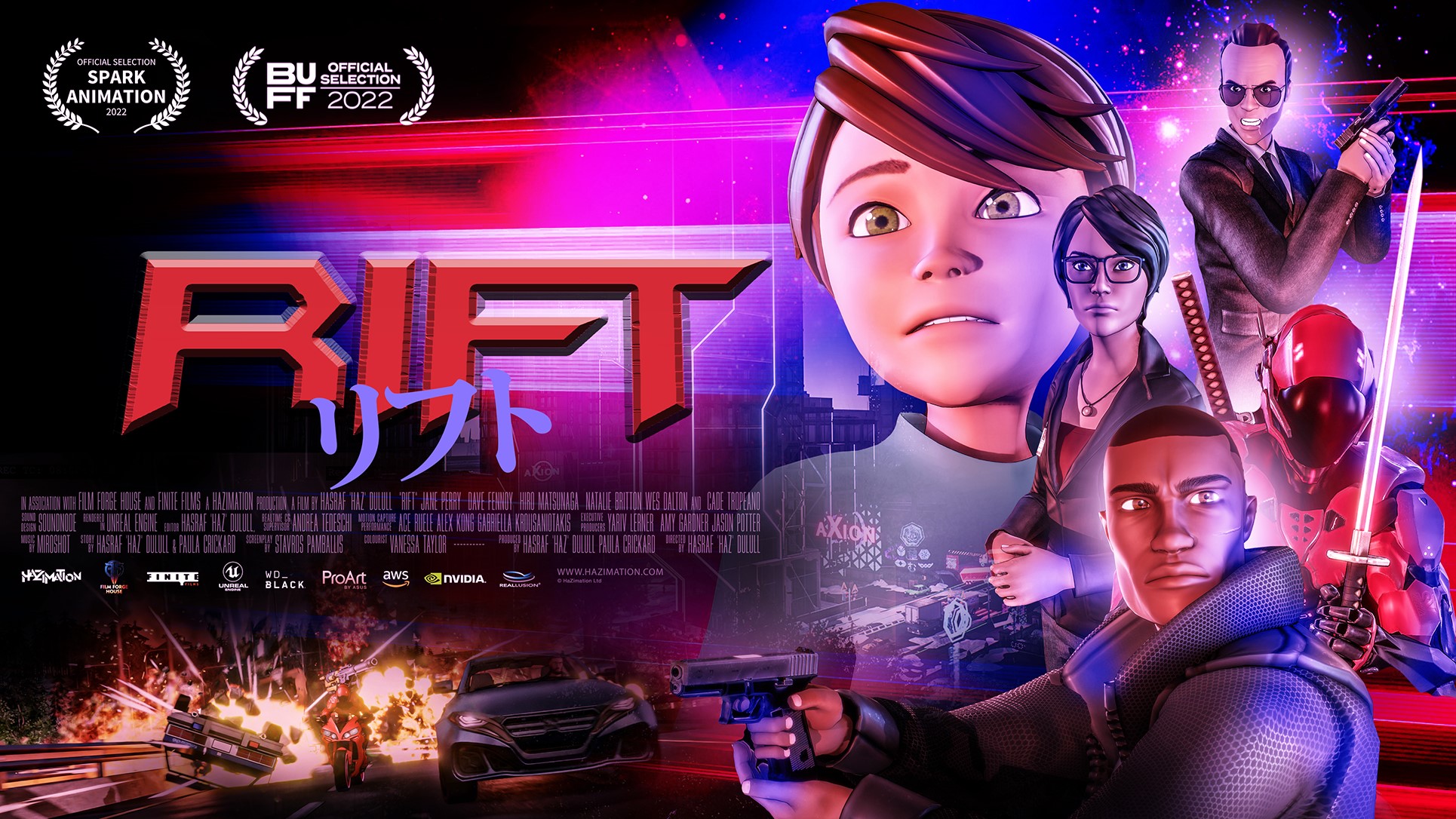 HaZimation announces UK premiere of RIFT | Animation UK